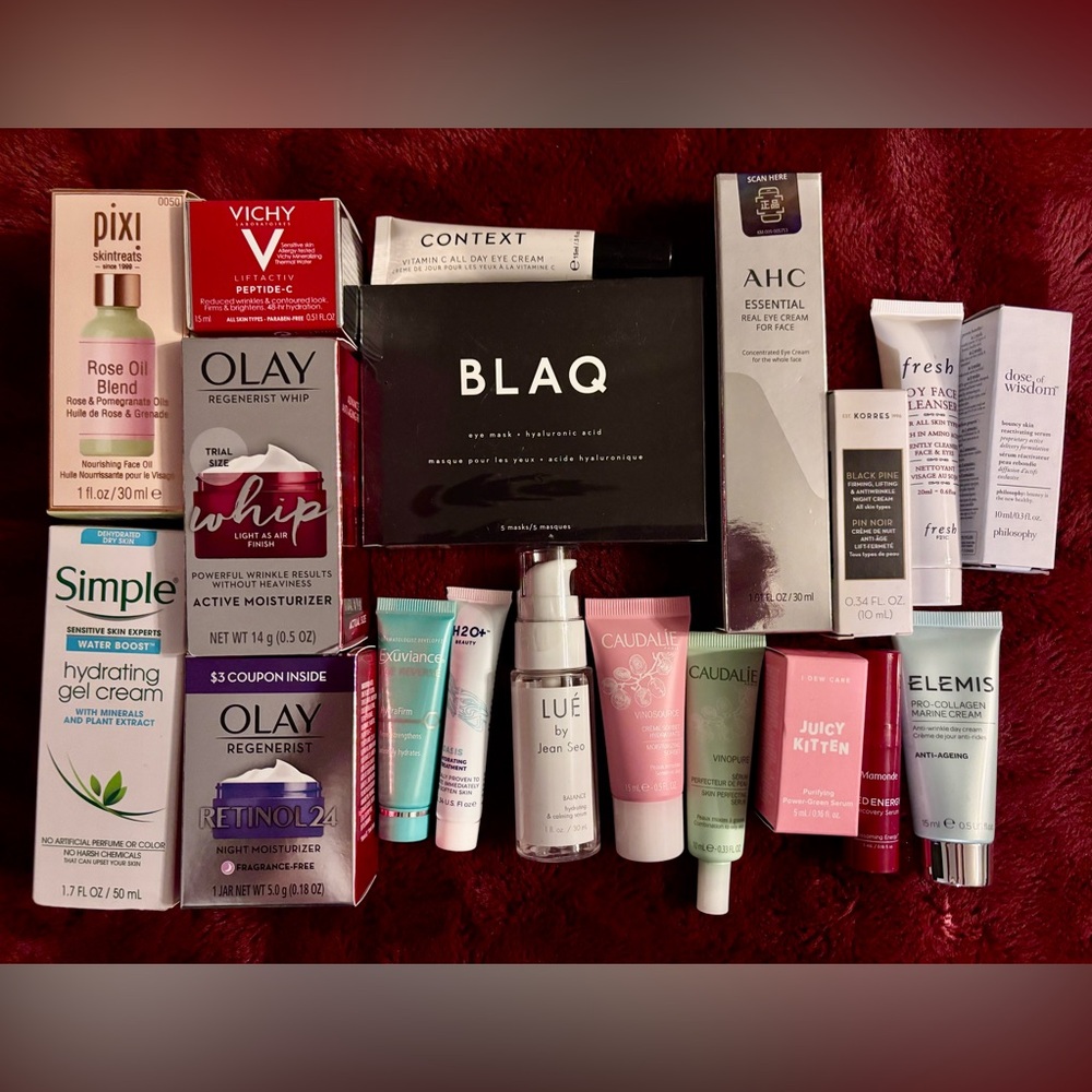 Pixi Fresh Elemis Lue Caudalie Vichy Olay Philosophy Korres Women’s Skincare lot